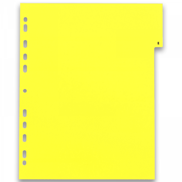 Przekładki A4 MAXI A-Z kolor PP alfabetyczne 100204733 OXFORD