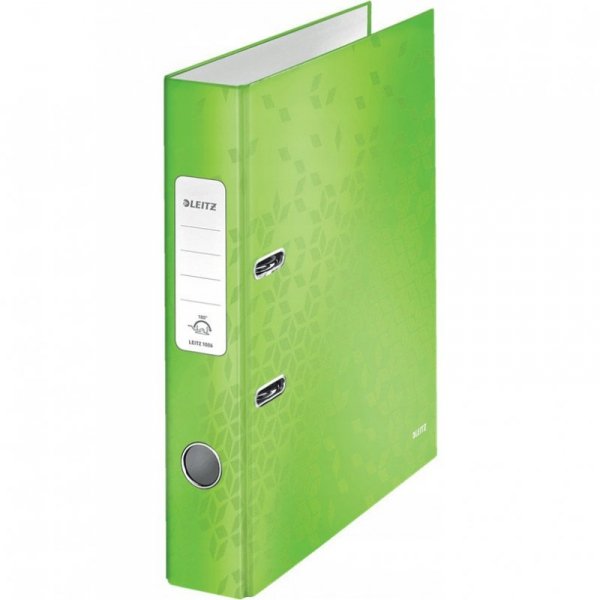 Segregator z mechanizmem A4/50mm WOW Leitz 180 zielony 10060054