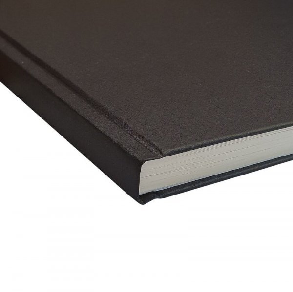 Szkicownik Sketchbook szyty A6 96k 100g czarny 400152626 OXFORD