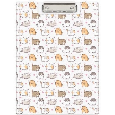 Teczka z klipem A4 z nadrukiem KITTENS KHN-04-35 BIURFOL