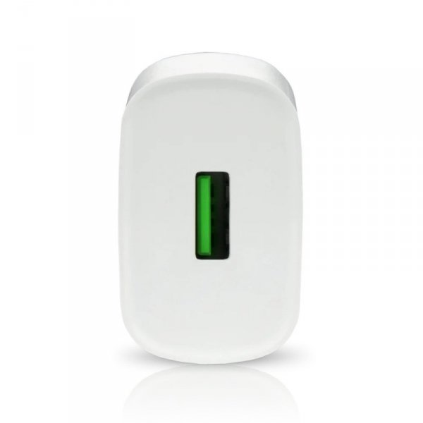 Ładowarka sieciowa 230V EVERACTIVE SC-250Q 1xUSB-A 18W biała