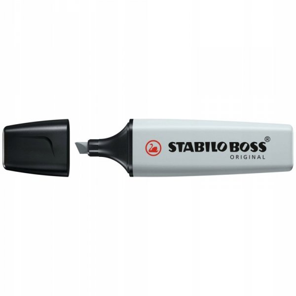 Zakreślacz STABILO BOSS 70/194 pastelowy mglisty szary