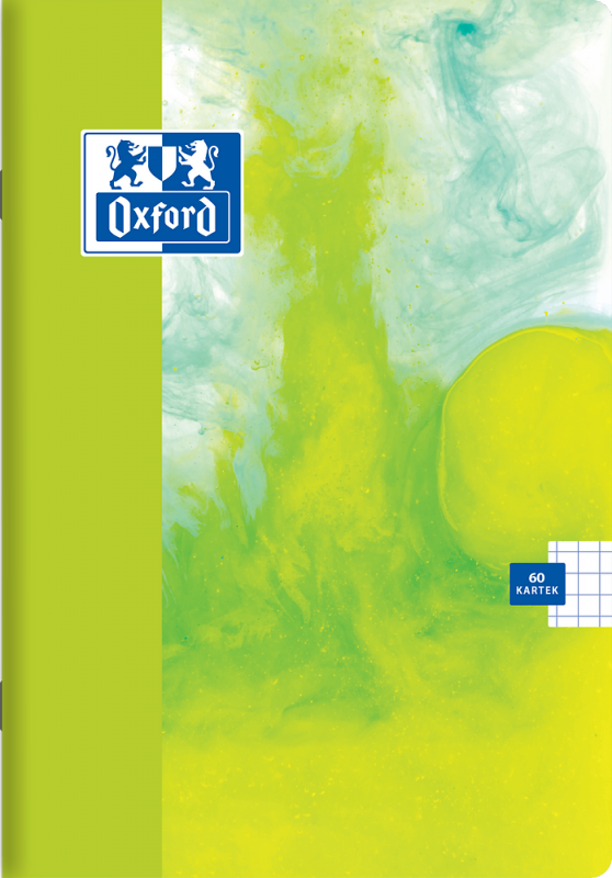 Zeszyt A4 60k kratka margines PAINT 400170336 OXFORD