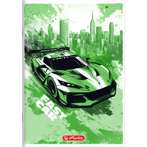 Zeszyt A5 32k kratka margines FAST CAR 400196836 HERLITZ
