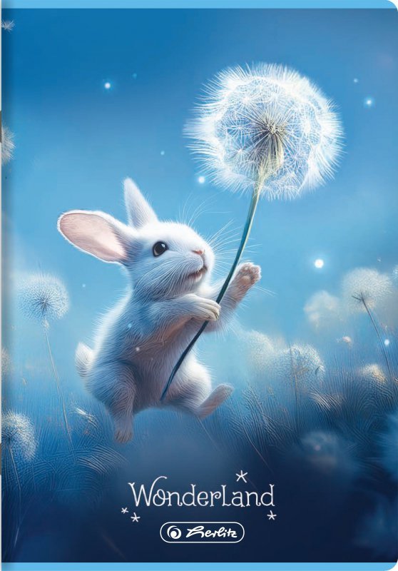 Zeszyt A5 16k 3linia kolorowa WONDERLAND 400196830 HERLITZ