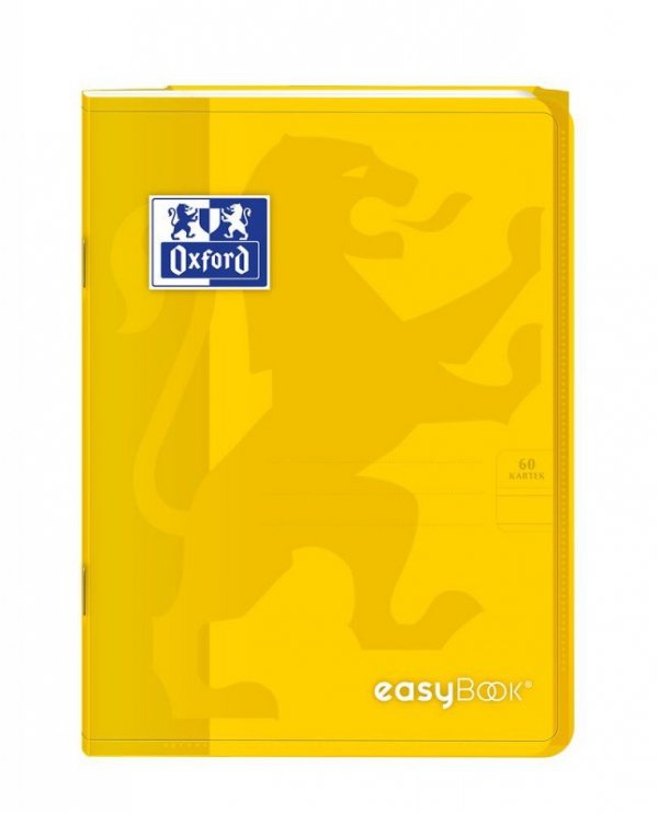 Zeszyt A5 60k linia 90g PP EASYBOOK 400146694 OXFORD