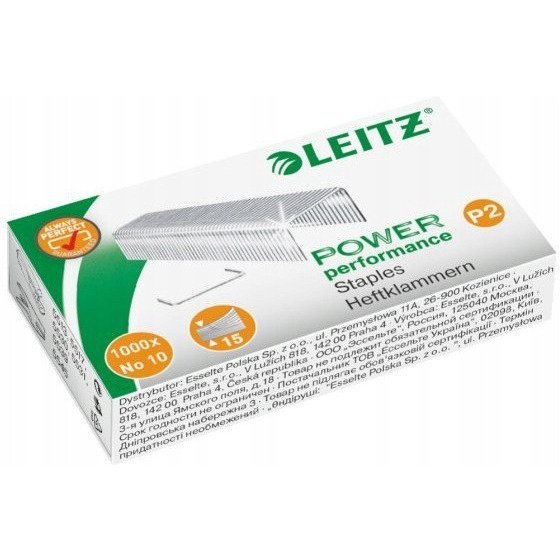 Zszywki LEITZ galwanizowane Nr. 10 55770000