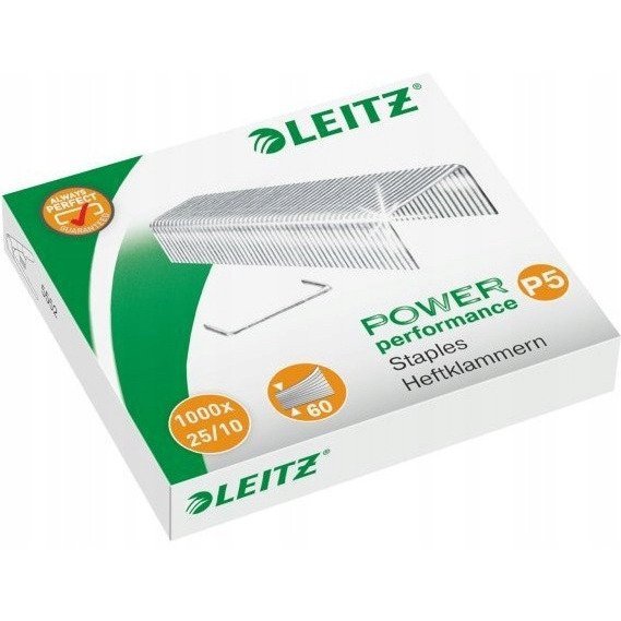 Zszywki LEITZ galwanizowane 25/10 1000szt. 55740000