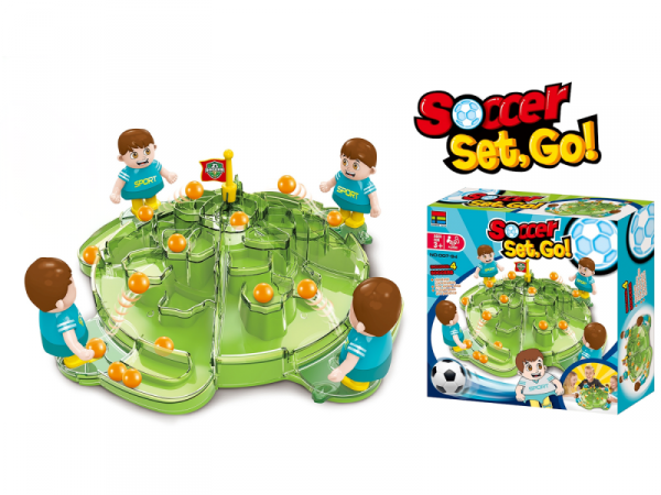 Rodzinna gra zręcznościowa, planszowa PIŁKA NOŻNA &quot;Soccer Set, Go! mini Piłkarzyki
