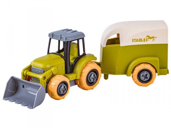 Farma Traktor Kombajn Do Skręcania Gospodarstwo Rolne Zestaw Majsterkowicza Rolnika Zwierzęta Wkrętarka
