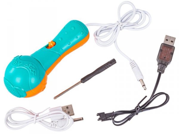 Multifunkcyjny Edukacyjny Stolik 2w1 Pianinko Ciuchcia Mikrofon Klocki Bluetooth Akumulator