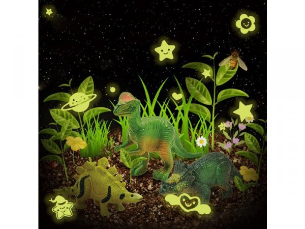 Hodowla Dinozaurów Terrarium Dinozaury Lampka Nocna Led Mini Projektor