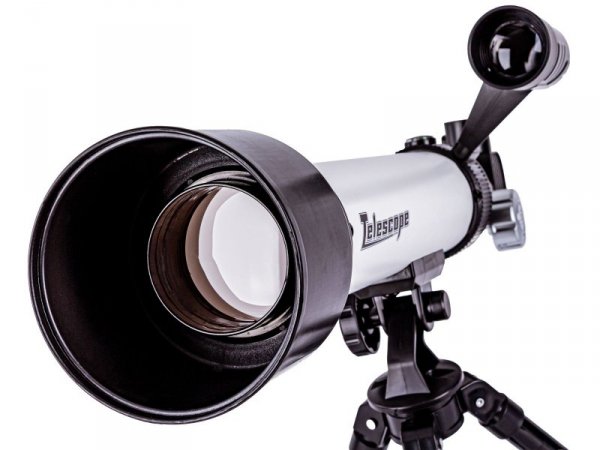 Teleskop Astronomiczny Ze Statywem Luneta Dla Początkujących + Akcesoria