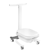 Brodzik do pedicure Comfort na kółkach z funkcją Lift