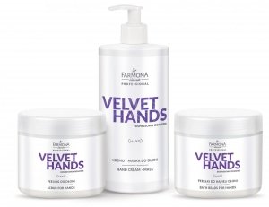 Farmona Velvet Hands - Pakiet - Zabieg wygładzająco rozjaśniający na dłonie