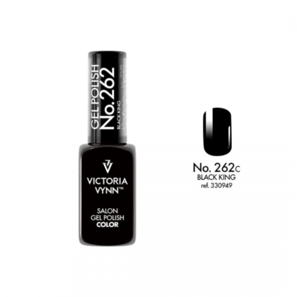 Victoria Vynn Gel Polish Color - Black King No.262 8 ml
