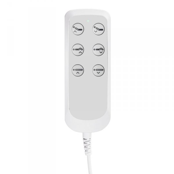 Fotel kosmetyczny elektryczny 2240K Eclipse 3 siln. biały z kołyską