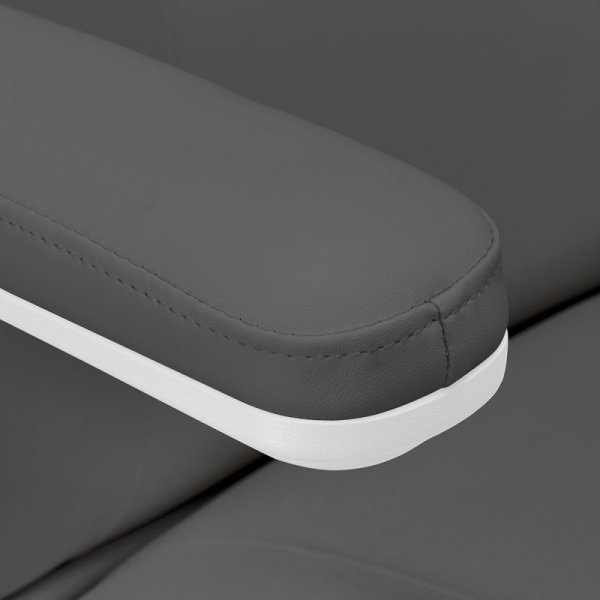 Fotel kosmetyczny elektryczny Sillon Basic 3 siln. szary 2 gat.