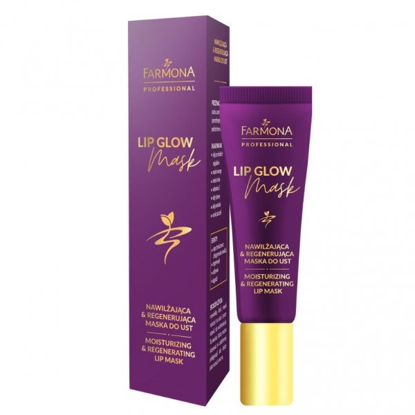 Farmona Lip Glow Mask Nawilżająco-regenerująca maska do ust 12ml