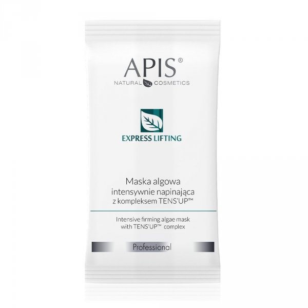 Apis Express Lifting, Maska algowa z kompleksem TENS'UP, 20g