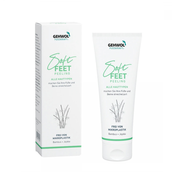Gehwol Fusskraft Soft Feet Peeling Bambusowy do stóp - 125 ml