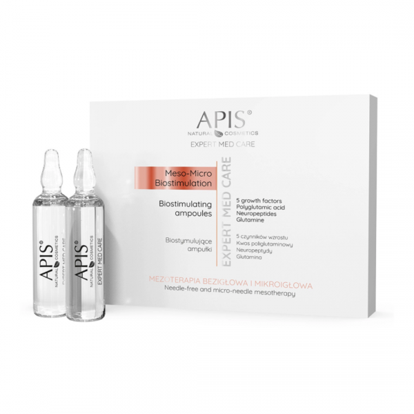 Apis Expert Med Care Biostymulujące ampułki napinające skórę, 5x10ml