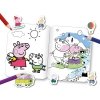 Świnka Peppa Kolorowanki naklejanki Barwne wyprawy Peppy