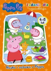 Świnka Peppa Zadania dla przedszkolaka 4-5 lat Nauka i zabawa z Peppą 