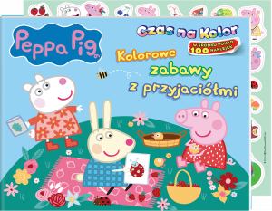 Świnka Peppa Czas na kolor 2 Kolorowe zabawy z przyjaciółmi