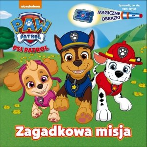 Psi Patrol Magiczne obrazki Zagadkowa misja (z latarką)