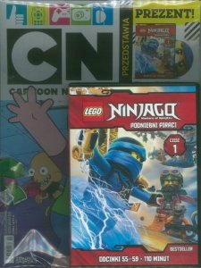 Cartoon Network Przedstawia 5/2017 + DVD LEGO Ninjago Podniebni piraci cz.1