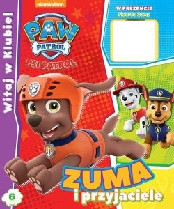 OUTLET Psi Patrol Witaj w klubie 6 Zuma i przyjaciele (bez figurki)