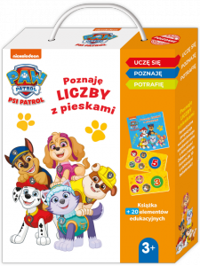 Psi Patrol Poznaję liczby z pieskami (kuferek)