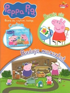 Świnka Peppa Bawię się, czytam, buduję 2 Buduję warsztat