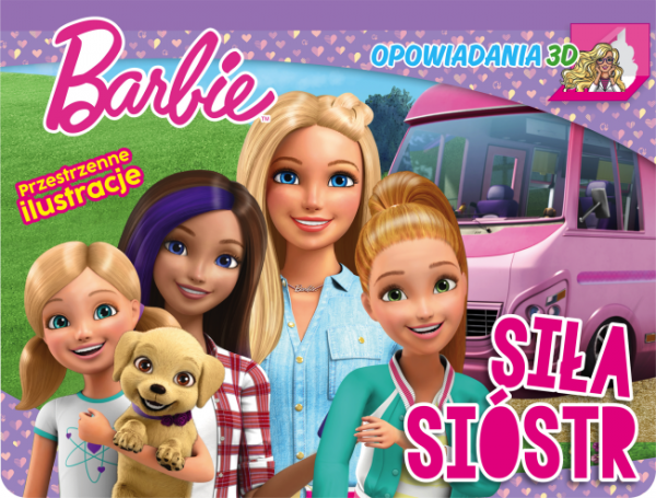 Barbie Opowiadania 3D Siła sióstr 1 (rozkładanka)
