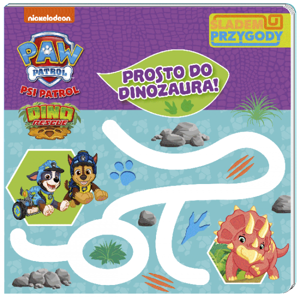 Psi Patrol Śladem przygody 2 Prosto do dinozaura!
