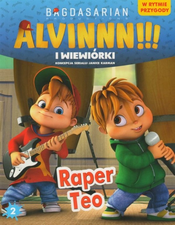 Alvin i wiewiórki W rytmie przygody 2 Raper Teo