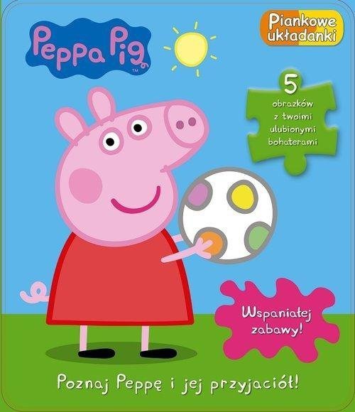 Świnka Peppa Piankowe układanki Poznaj Peppę i jej przyjaciół (puzzle)