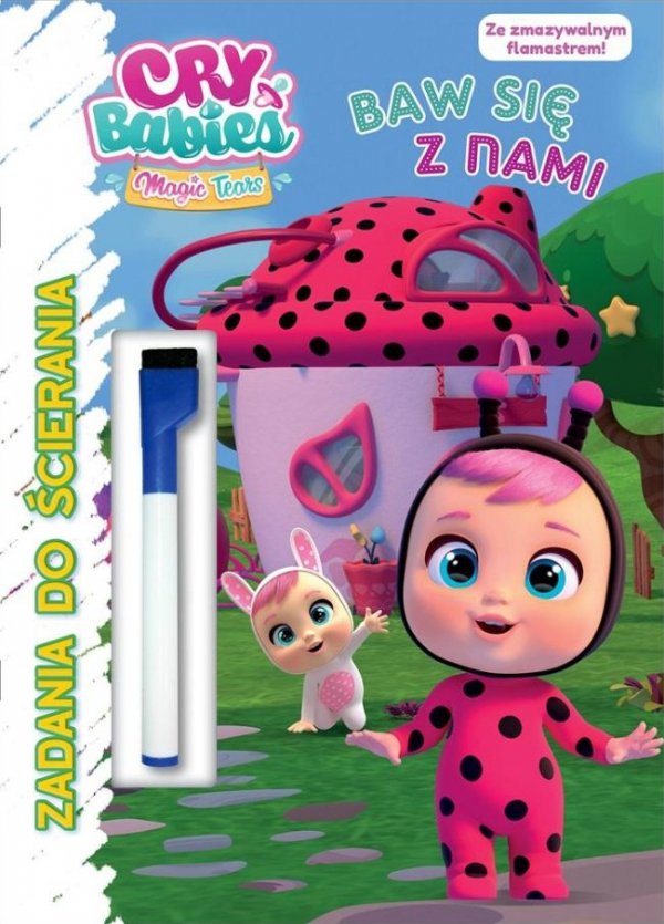 Cry Babies Magic Tears Zadania do ścierania Baw się z nami