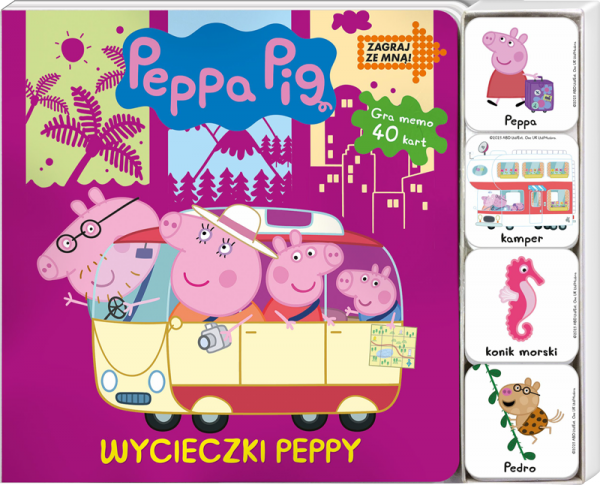 Świnka Peppa Zagraj ze mną 4 Wycieczki Peppy