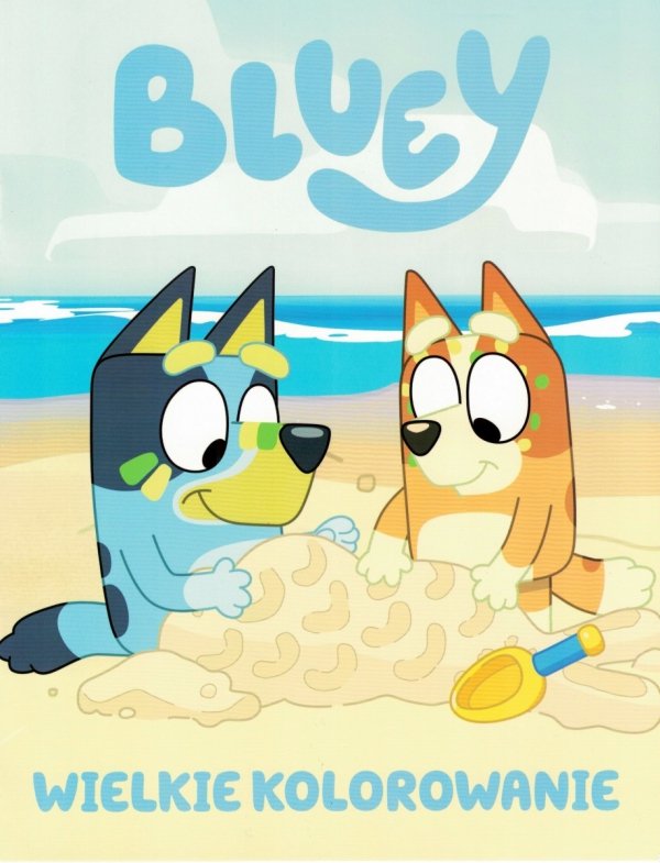 Bluey Paczka pełna zabawy kolorowanka