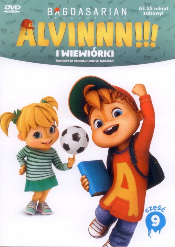 Alvin i wiewiórki Kolekcja filmowa 9 (DVD)