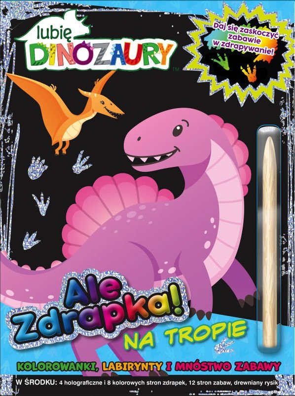 Lubię Dinozaury Ale zdrapka! Na tropie
