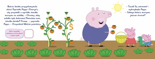Świnka Peppa Bardzo Ważne Sprawy 15 Moje ulubione warzywa