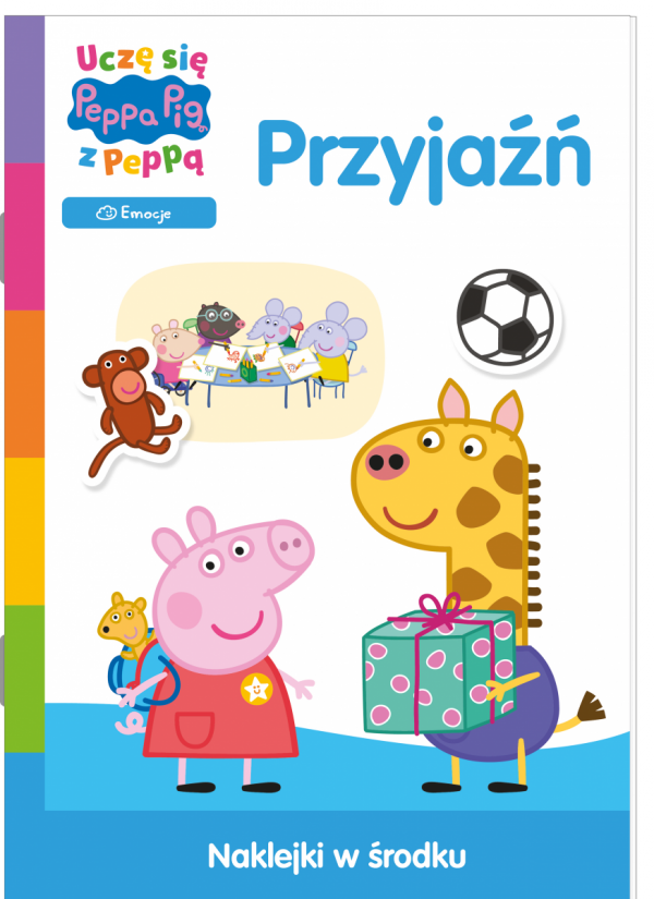 Świnka Peppa Uczę się z Peppą 3 Emocje Przyjaźń