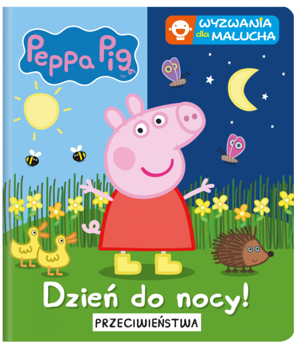Świnka Peppa Wyzwania dla malucha 7 Dzień do nocy! Przeciwieństwa