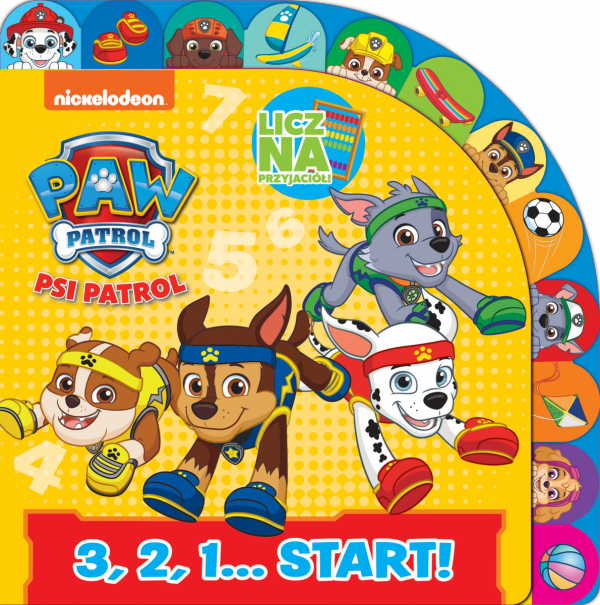Psi Patrol Licz na przyjaciół! 3, 2, 1 start!