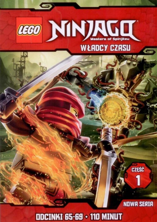 Cartoon Network Przedstawia 2/2018 + DVD LEGO Ninjago Władcy czasu 1