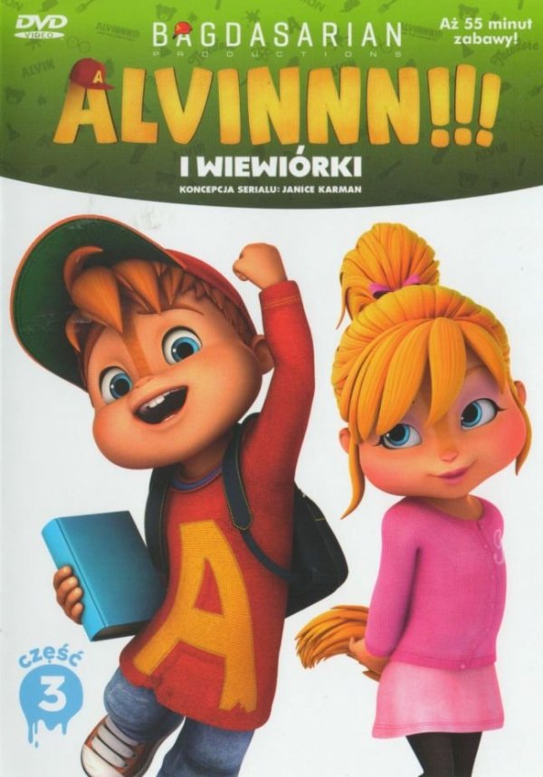 Alvin i wiewiórki Kolekcja filmowa 3 (DVD)