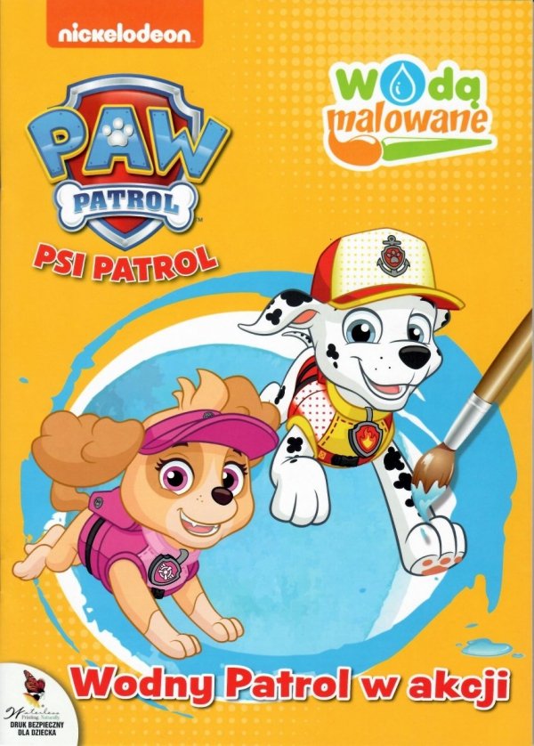 Psi Patrol Wodą malowane 8 Wodny Patrol w akcji